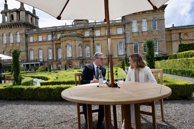 Meeting with Prime Minister Starmer of the United Kingdom