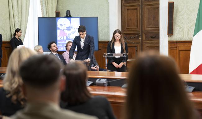 Cerimonia di premiazione della XX edizione del Premio Giacomo Matteotti