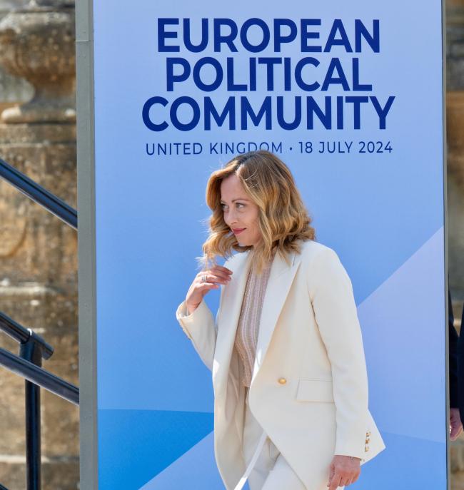 Il Presidente Meloni al Vertice della Comunità Politica Europea (CPE)