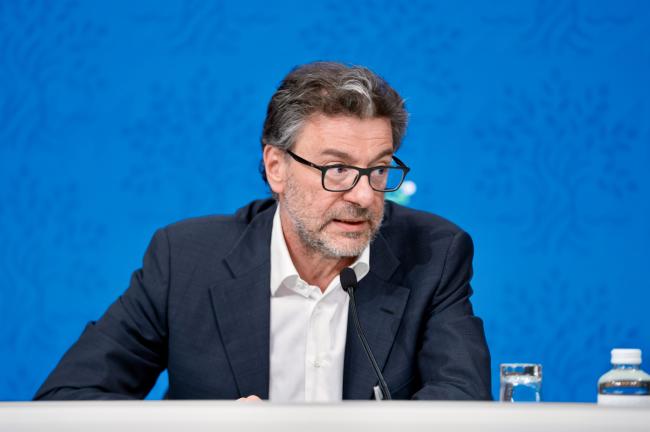 Il Ministro Giancarlo Giorgetti