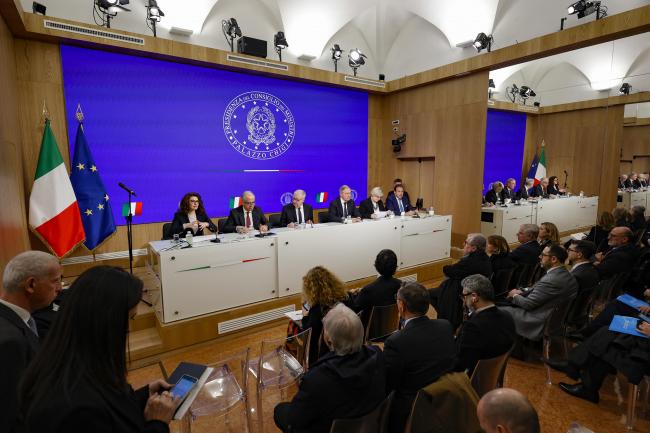 Conferenza stampa del Consiglio dei Ministri n. 66