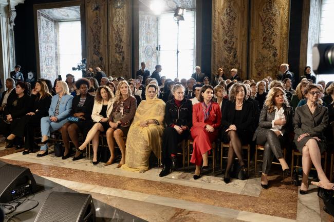 Celebrazione della Giornata Internazionale della Donna al Quirinale