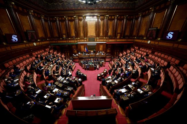 President Meloni addresses the Senate ahead of European Council meeting