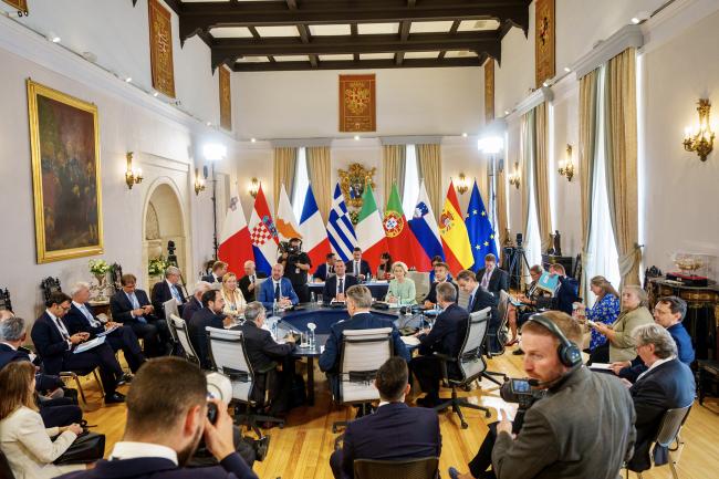 The EU MED9 Summit gets underway