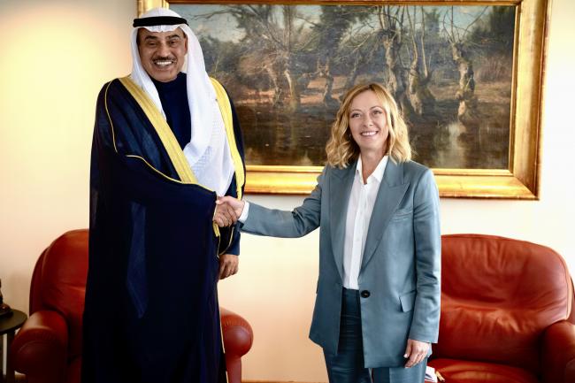 Meeting with the Crown Prince of Kuwait