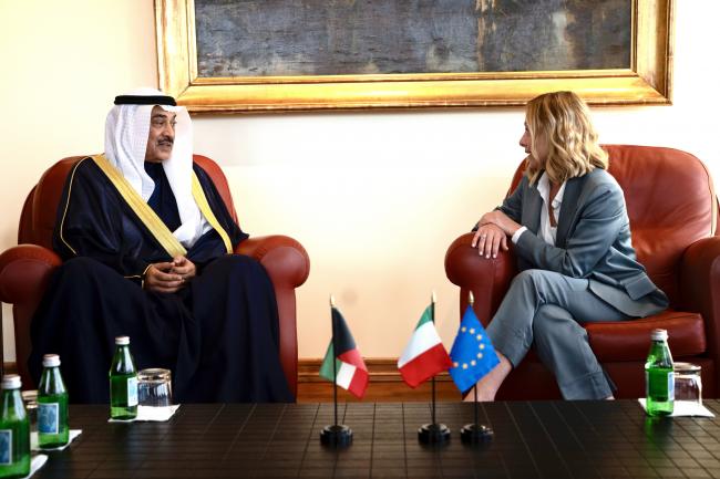 Meeting with the Crown Prince of Kuwait