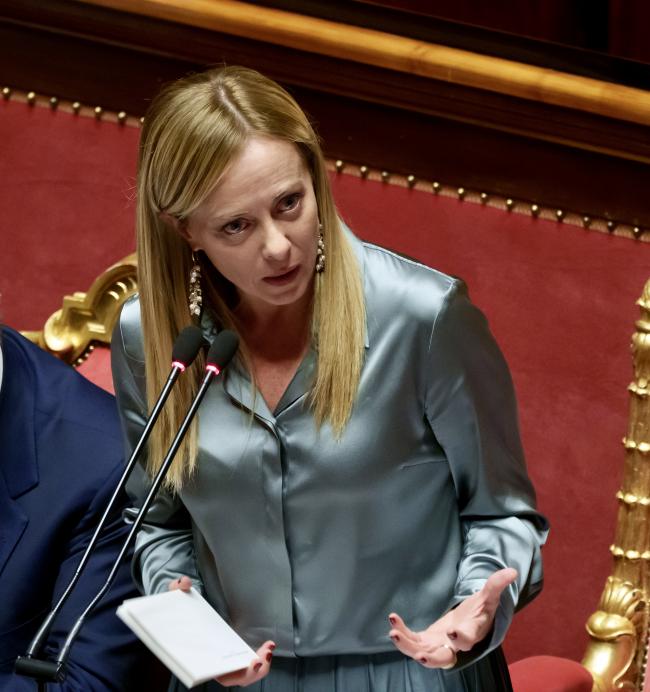 Consiglio europeo, le Comunicazioni del Presidente Meloni al Senato