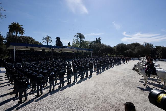 Celebrazioni per il 171° Anniversario della fondazione della Polizia di Stato.