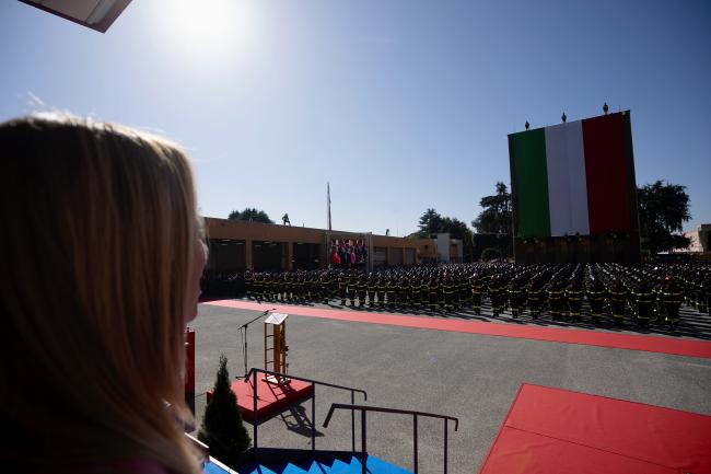 Oath of office ceremony for 94th firefighter training course