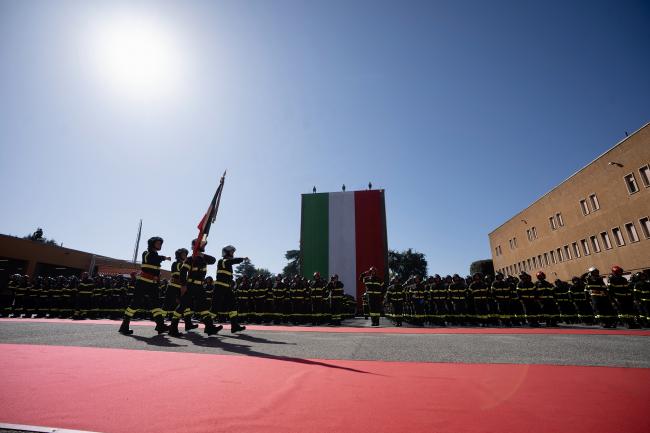 Oath of office ceremony for 94th firefighter training course