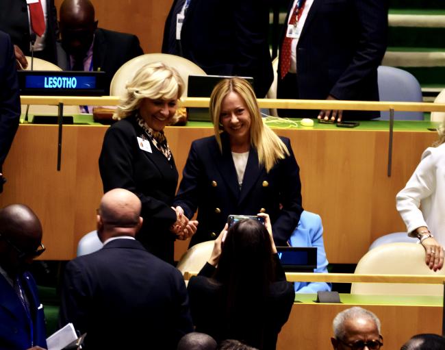 Meloni all'Assemblea Generale delle Nazioni Unite