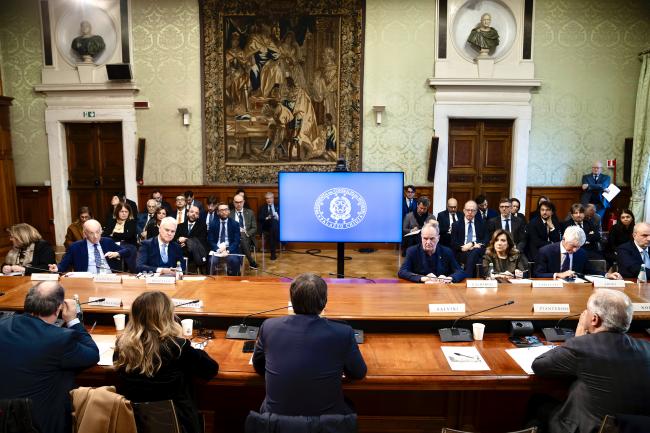 Cabina di regia PNRR a Palazzo Chigi