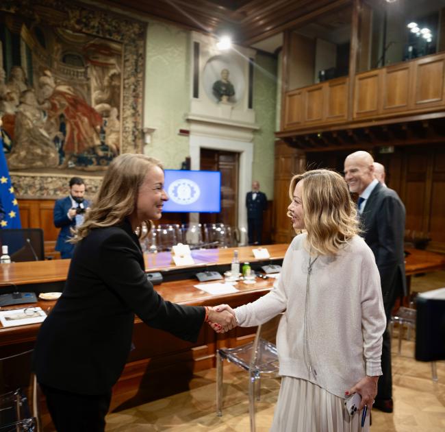 Incontro con una delegazione della Tavola Rotonda Europea (ERT)