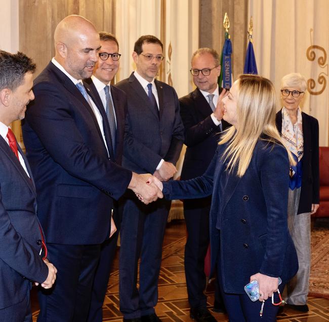 Il Presidente Meloni al Senato per il 75° anniversario della prima seduta