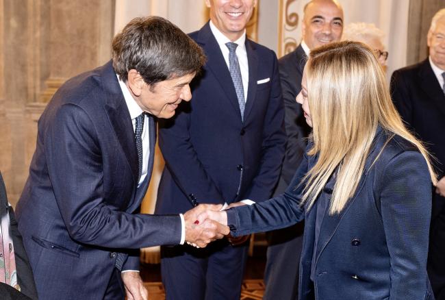 Il Presidente Meloni al Senato per il 75° anniversario della prima seduta