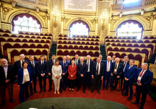 Il Presidente Meloni partecipa all’apertura dei lavori della Conferenza Stato Regioni in occasione del 40 esimo anniversario