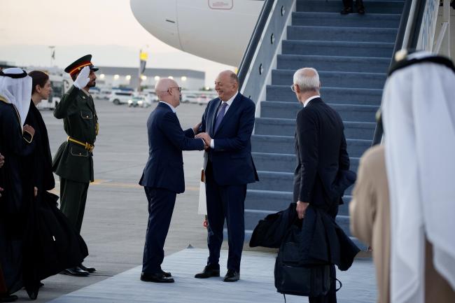 Arrival in the United Arab Emirates