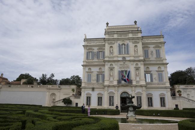 Incontro del Presidente Meloni con il Primo Ministro del Regno Unito Starmer