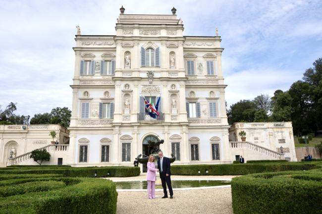 Incontro del Presidente Meloni con il Primo Ministro del Regno Unito Starmer