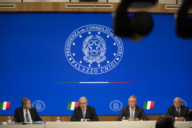 Conferenza stampa del Consiglio dei Ministri n.97