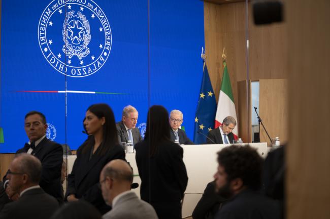 Conferenza stampa del Consiglio dei Ministri n.97