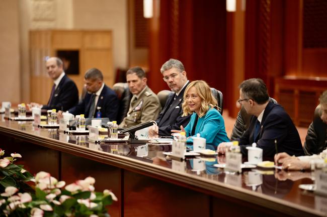 Meeting with the Chairman of the Standing Committee of the National People’s Congress, Zhao Leji