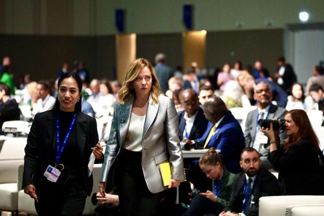 President Meloni at the COP28 High-Level Segment for Heads of State or Government