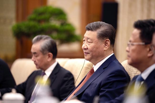 Meeting with the President of the People’s Republic of China, Xi Jinping