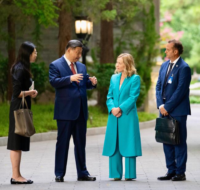 Meeting with the President of the People’s Republic of China, Xi Jinping